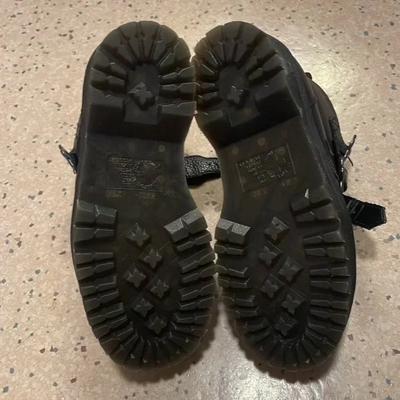 Dr. Marten Devon Flower Buckle Platforms US size 7 - Picture 3 of 4